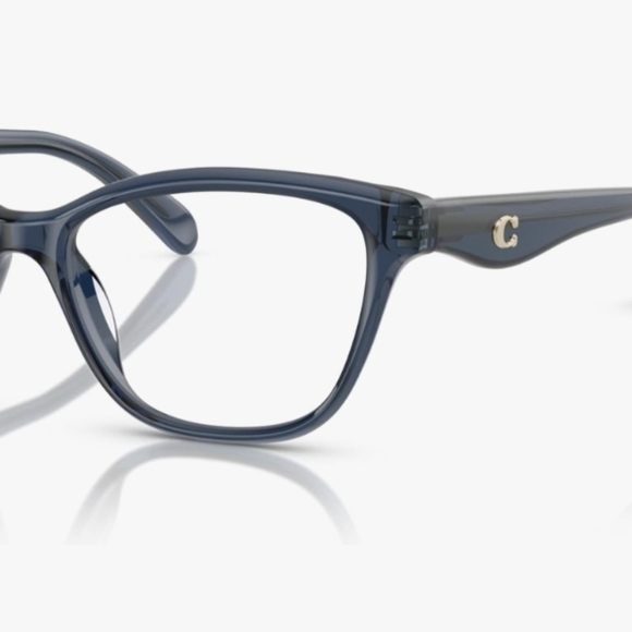 New COACH Women\'s Hc6243f Classic Blue Eyeglasses